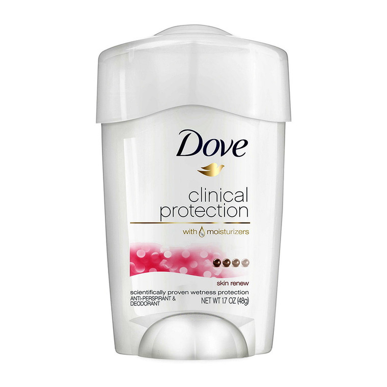 Dove Clinical Protection Clear Tone Skin Renew Anti-Perspirant Deodorant, 1.7 OZ