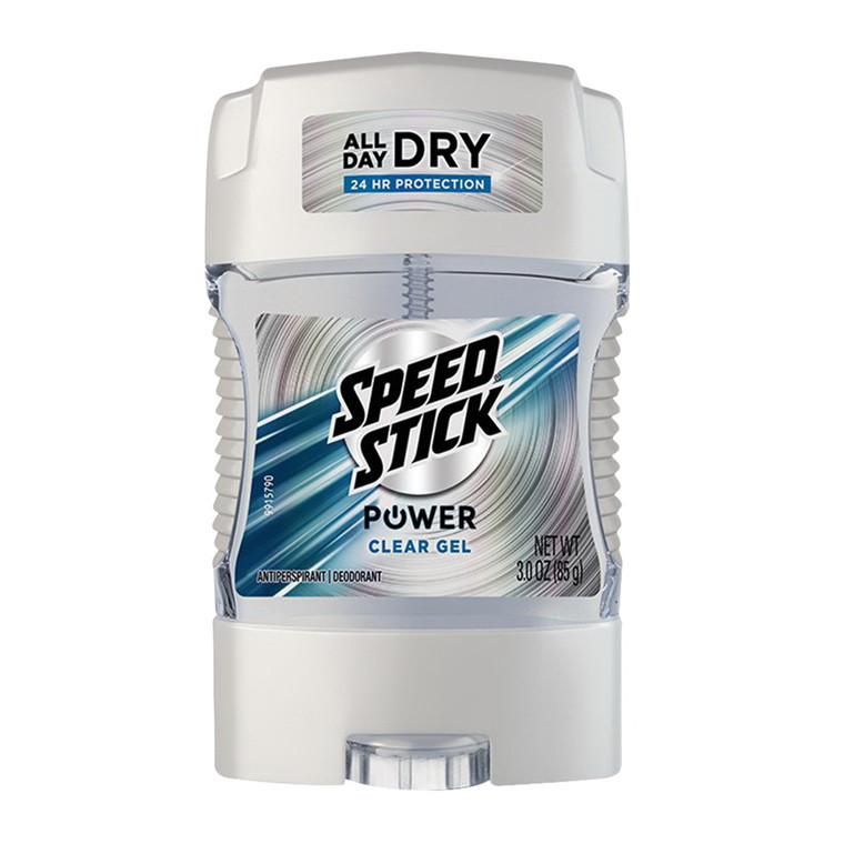 Speed Stick Antiperspirant Deodorant Power Clear Gel, 3 Oz