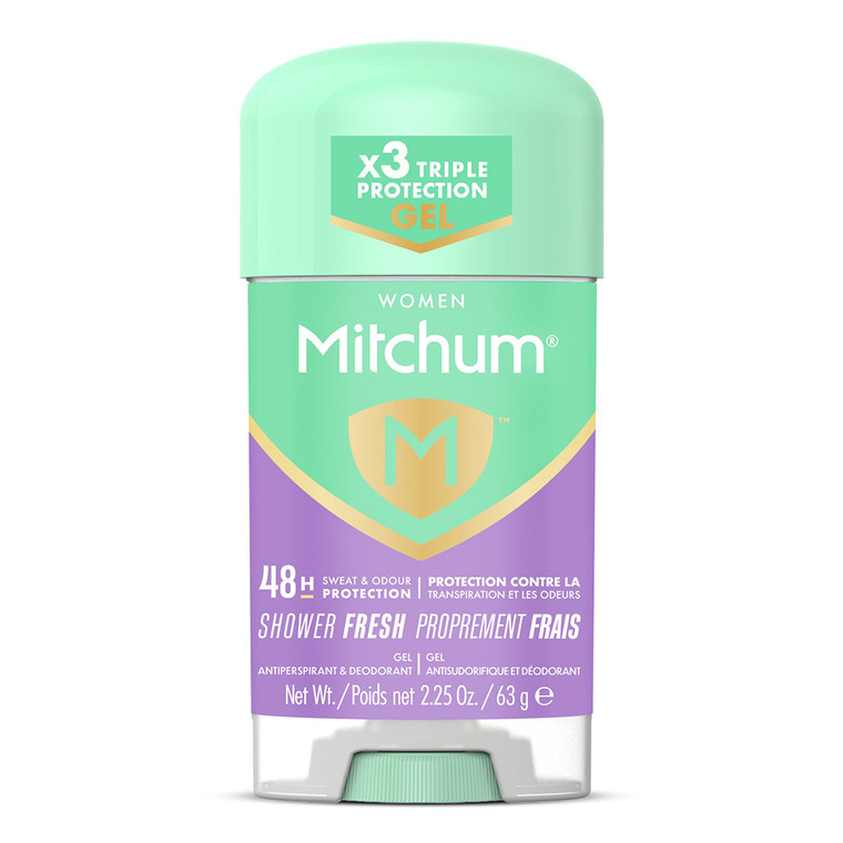 Mitchum Women Advanced Control Antiperspirant Deodorant Gel, Shower Fresh, 2.25 Oz