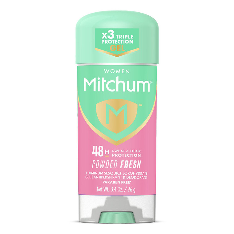 Mitchum Lady Powder Fresh Antiperspirant and Deodorant Gel 3.4Oz (96g)