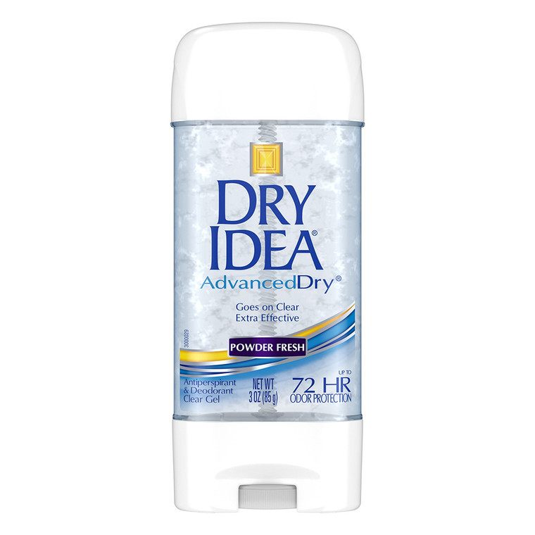 Dry Idea AdvancedDry Antiperspirant and Deodorant Clear Gel Powder Fresh Scent 3Oz (85g)