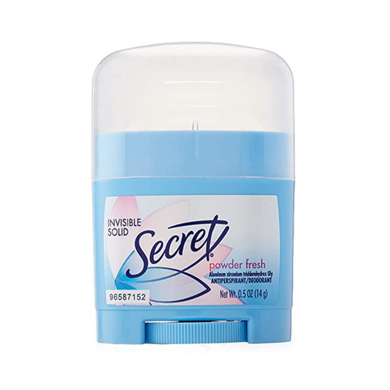 Secret Anti-Perspirant Deodorant Invisible Solid Powder Fresh, 0.5 Oz, 6 pack