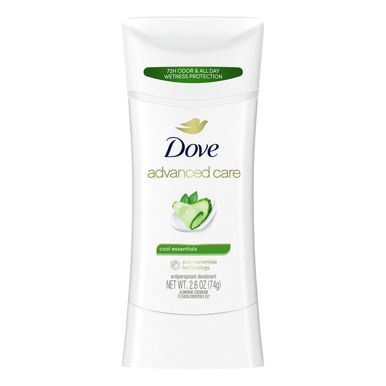 Dove Beauty Advanced Care Cool Essentials Antiperspirant & Deodorant - 2.6 Oz