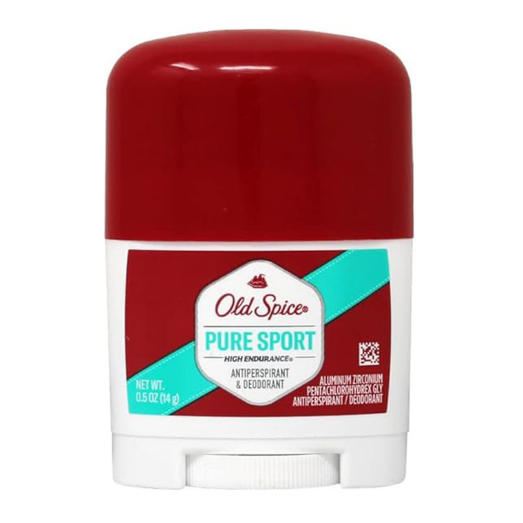 Old Spice High Endurance Antiperspirant and Deodorant Pure Sport Odor Protection 0.5Oz (14g)