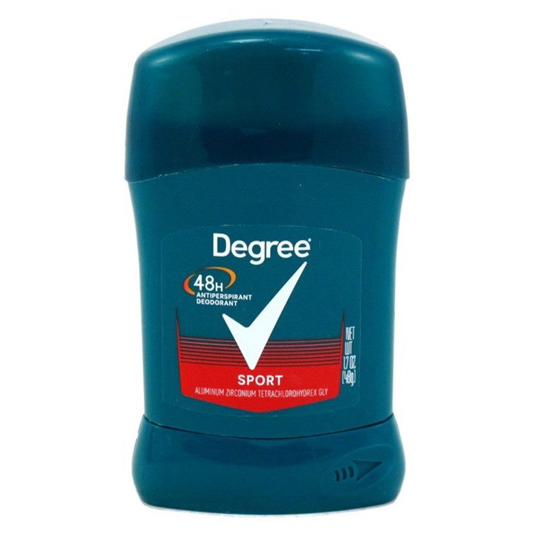 Degree Men Sport Antiperspirant and Deodorant  Sweat and Odor Protection Stick 1.7Oz (48g)