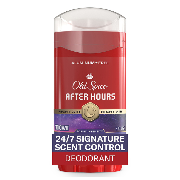 Old Spice After Hours Deodorant for Men Aluminum Free Freshness and Lasting Scent 3Oz (85g)