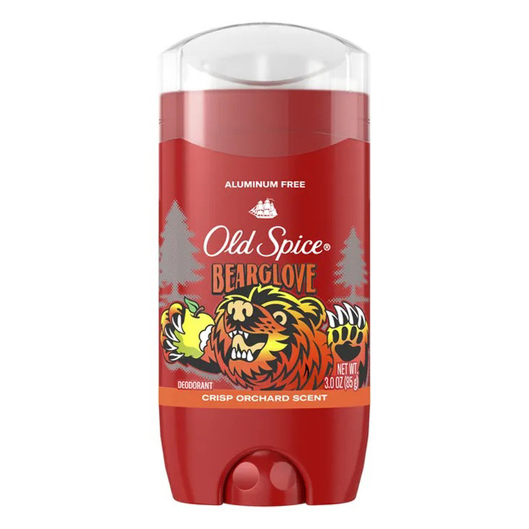 Old Spice Wild Collection Bearglove Deodorant for Men Sweat and Odor Protection 3Oz (85g)