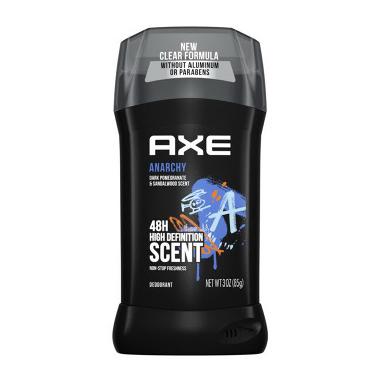 Axe Anarchy 48 Hour High Definition Stick Deodorant Stick, 3 Oz