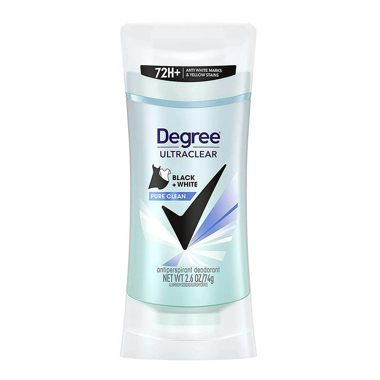 Degree Ultra Clear Pure Clean Antiperspirant and Deodorant, 2.6 Oz