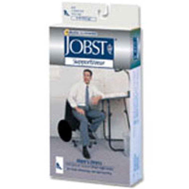 Jobst Supportwear Mens Dress Socks, 8-15 Mm/Hg Compression, Navy Color, Size: Large - 1 Piece