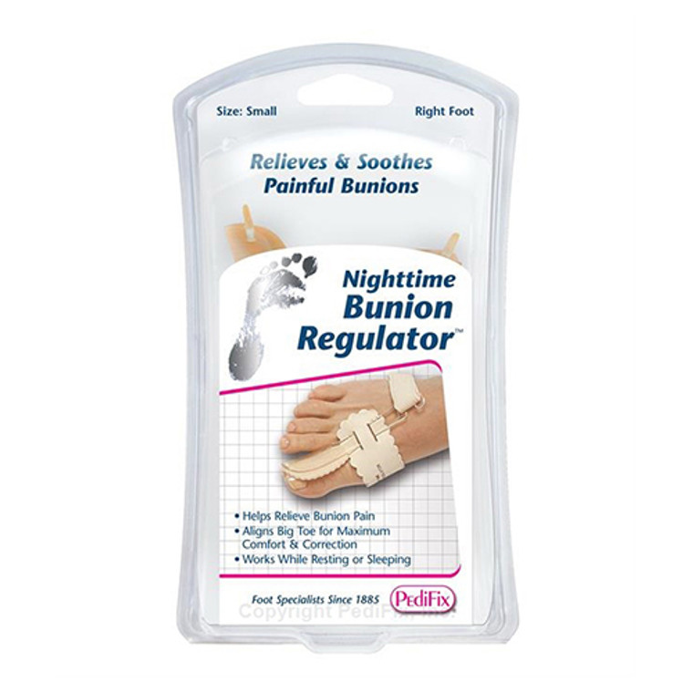 Pedifix Bunion Regulator Relieves And Soothes Painful Bunions, Right - Medium