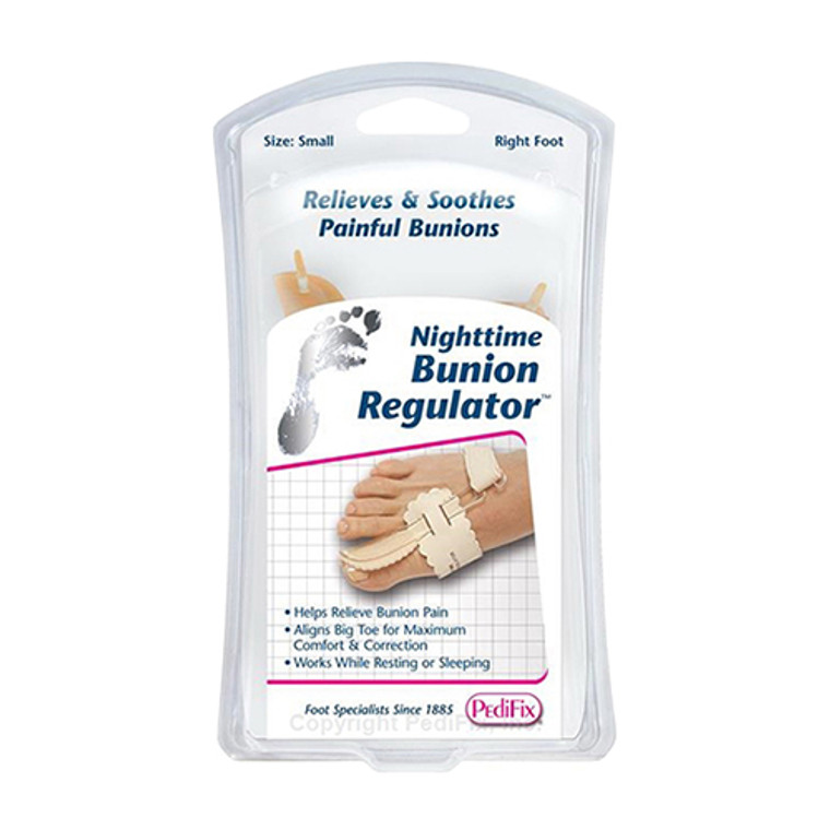 Pedifix Bunion Regulator Relieves And Soothes Painful Bunions, Right Pedifix Large