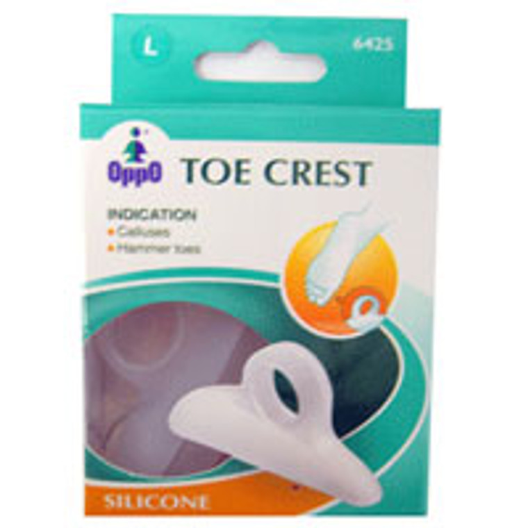 Oppo Silicone Gel Toe Crest, Size : Small - 1 Pair