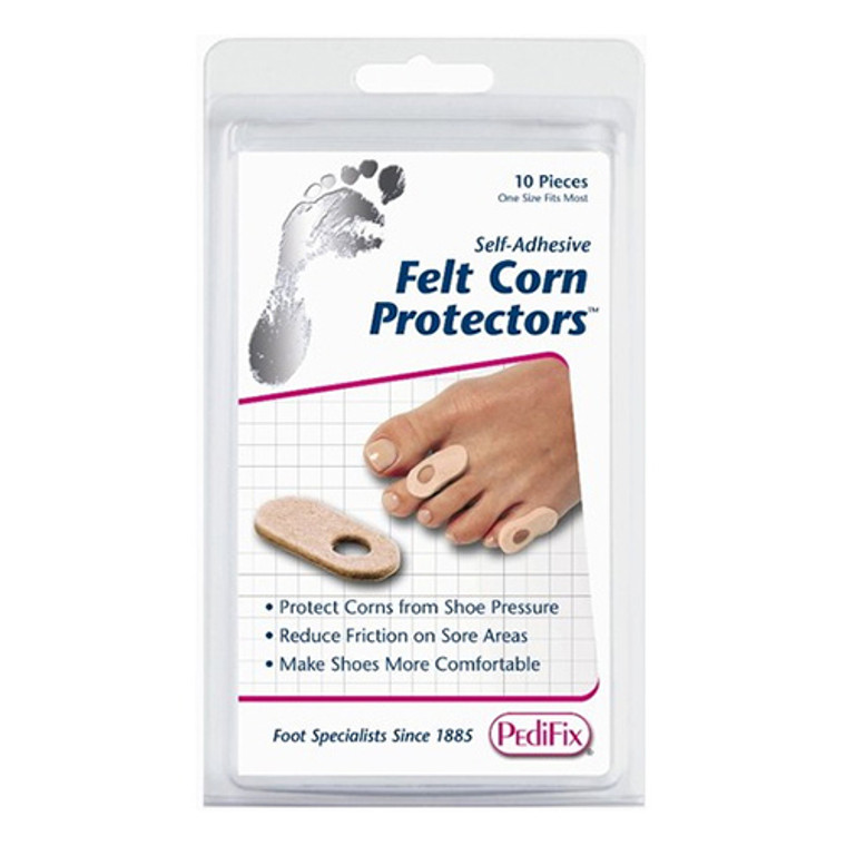 Pedifix Felt Corn Protectors - 10 Pk