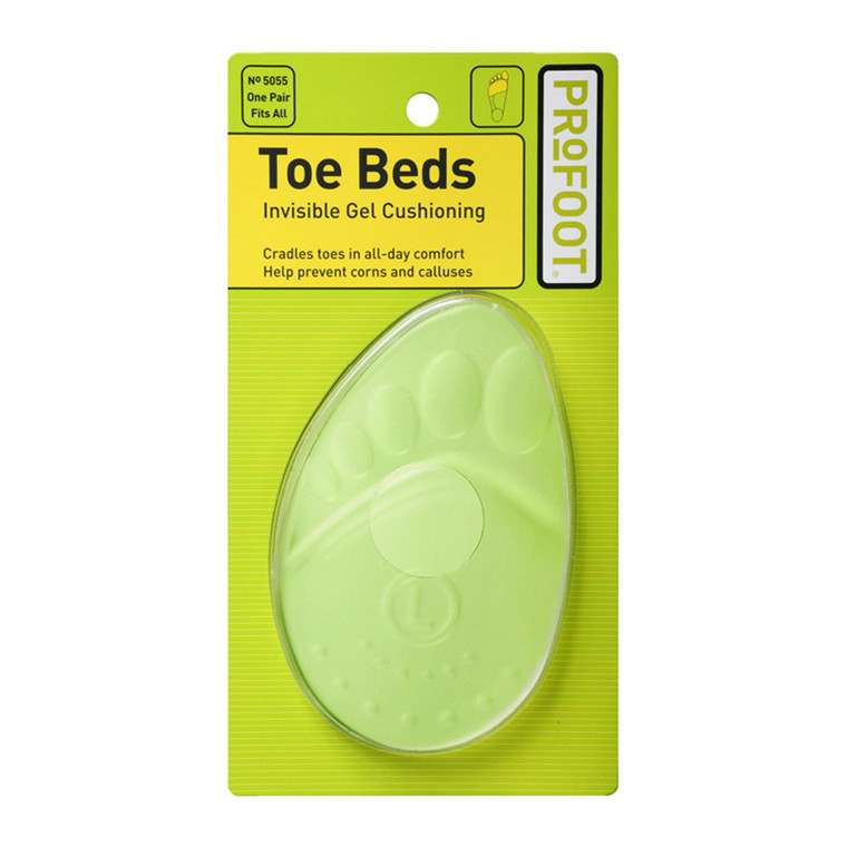 Profoot Toe Beds Invisible Gel Cushioning, 1 Pair