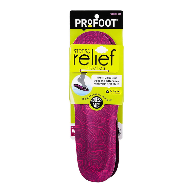 ProFoot Stress Relief Insole Womens Sizes: 6-10, 1 Ea