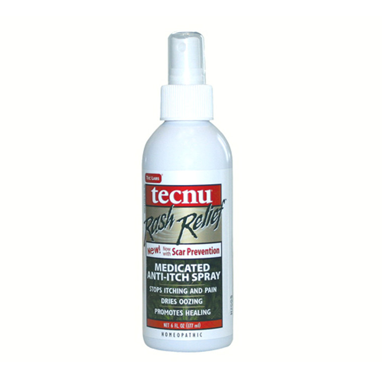 Tecnu Rash Relief Medicated Anti-Itch Spray - 6 Oz