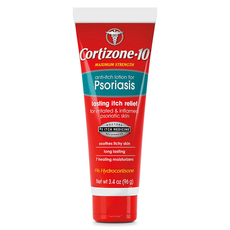 Cortizone 10 Maximum Strength Itch Relief Lotion for Psoriasis 3.4Oz (96g)