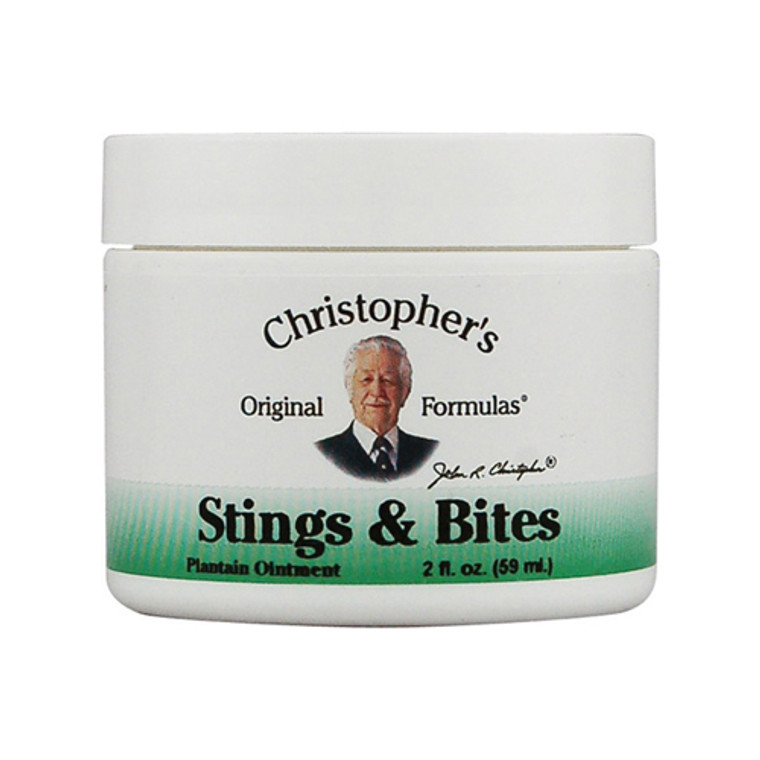 Dr. Christophers Original Stings And Bites Plantain Ointment, 2 Oz