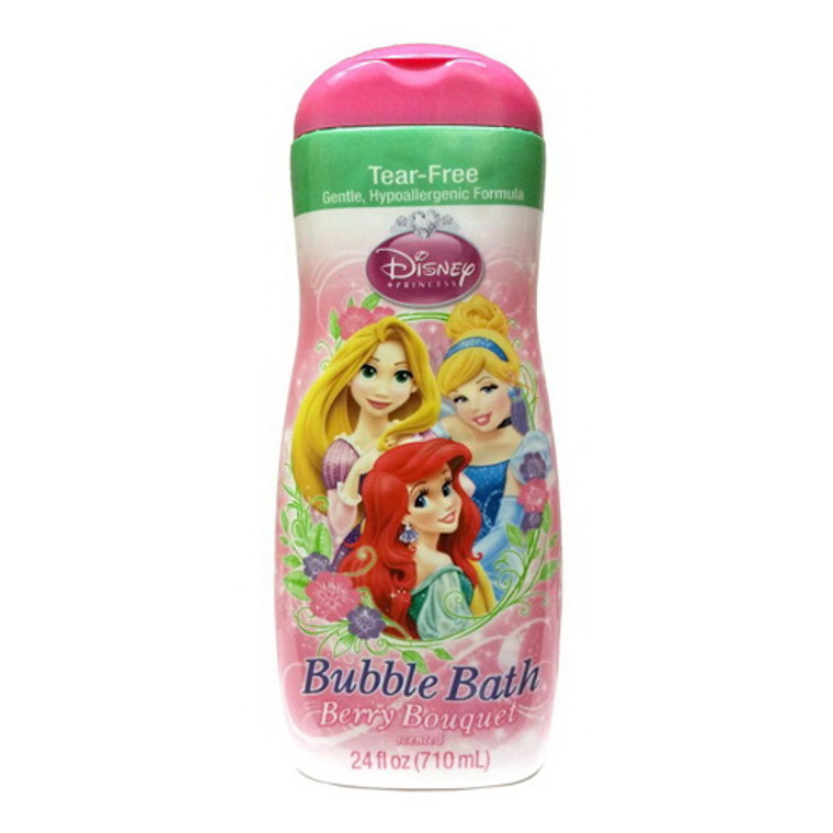 Disney Princess Bubble Bath, Berry Bouquet Scented, 24 Oz
