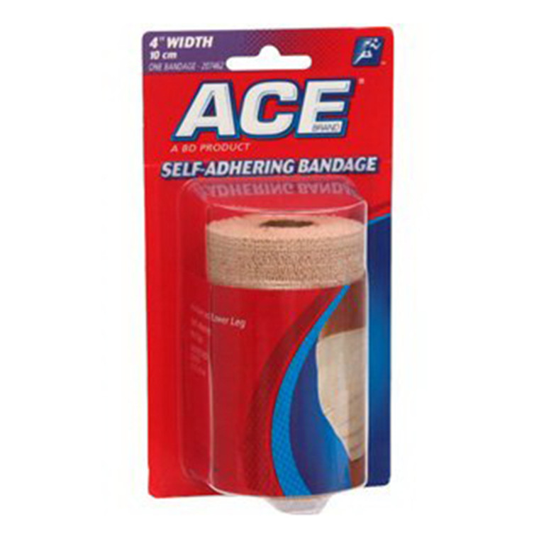 Ace Self Adhering Elastic Bandage 4 Width, 1 Ea