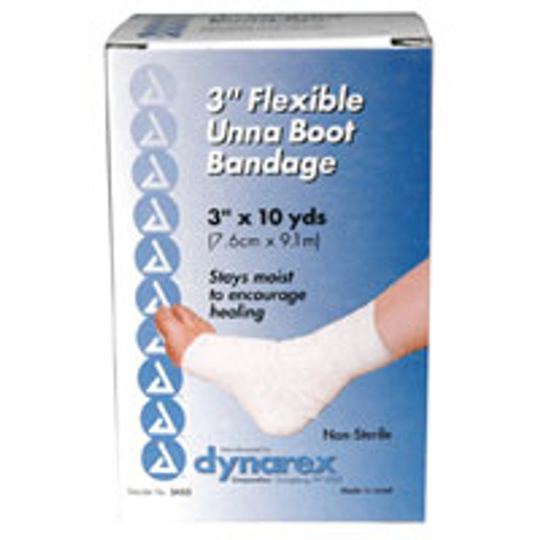 Unna Boot Flexible 3 Inch Bandage Of Size: 3 Inch X 10 Yards, Non-Sterile, #3453 - 1 Ea