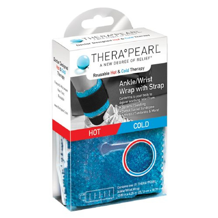 Therapearl Wrist/Ankle Wrap With Strap, Hot And Cold Therapy - 1 Ea
