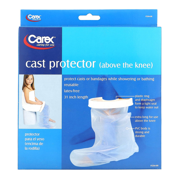 Carex Full Leg Cast Protector for Protecting Casts and Dressings 1Ea