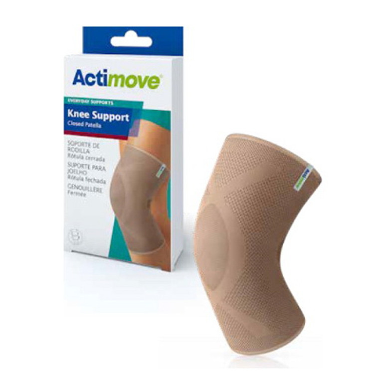 BSN Medical Actimove Knee Support Closed Patella, Small, Beige, 1 Ea