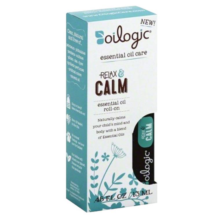 Oilogic Relax and Calm Essential Oil Blend, 0.45 Oz