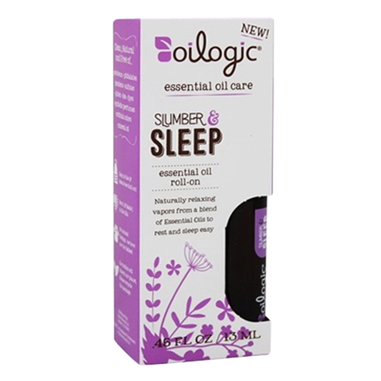 Oilogic Slumber and Sleep Essential Oil Roll On, 0.45 Oz