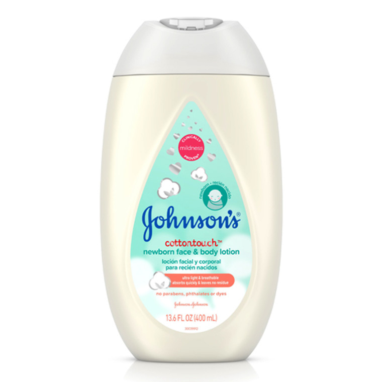 Johnsons Baby Cotton Touch Newborn Face And Body Lotion, 13.5 Oz