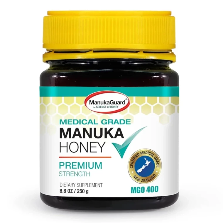 ManukaGuard Medical Grade Manuka Honey Premium Strength for Immunity Boost 8.8Oz (250g)