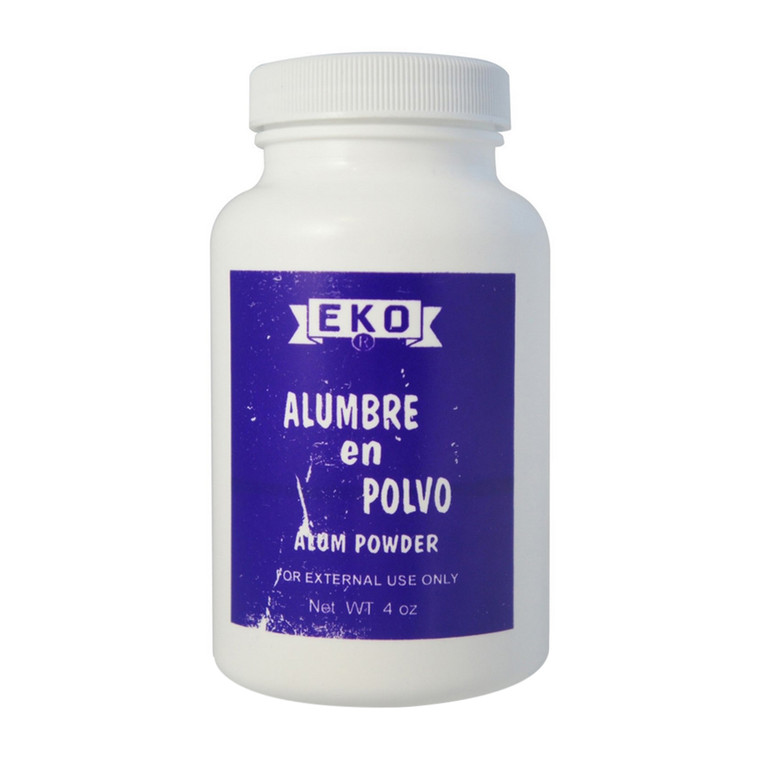 EKO Alumbre en Polvo Alum Astringent and Antiseptic Powder, 4 Oz