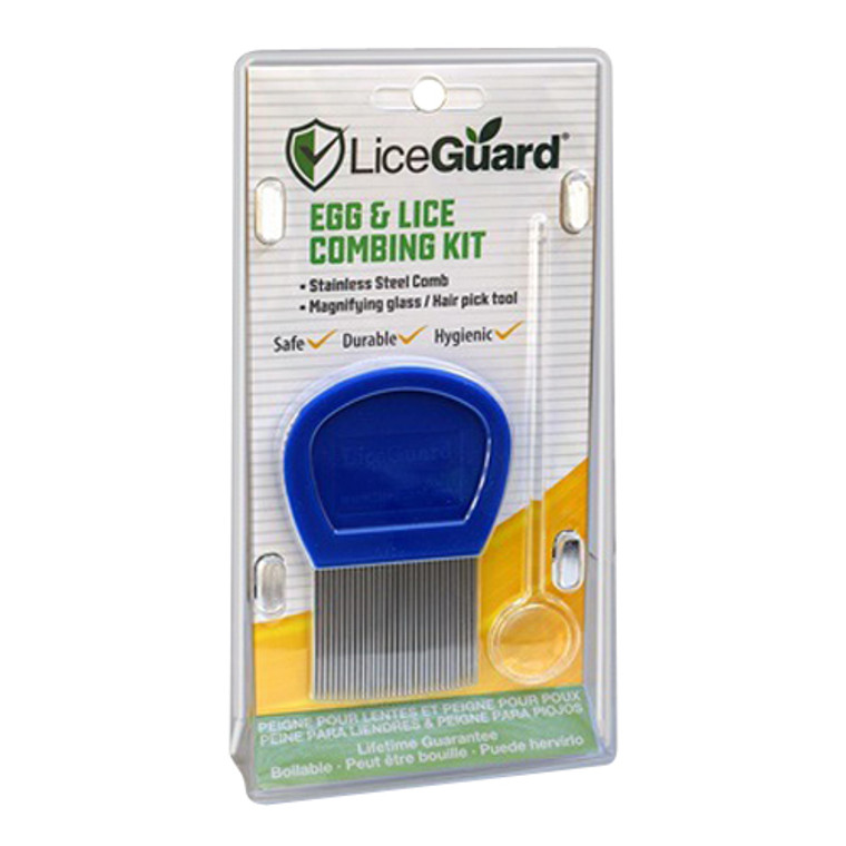 LiceGuard Egg And Lice Combing Kit For Hair, 1 Ea