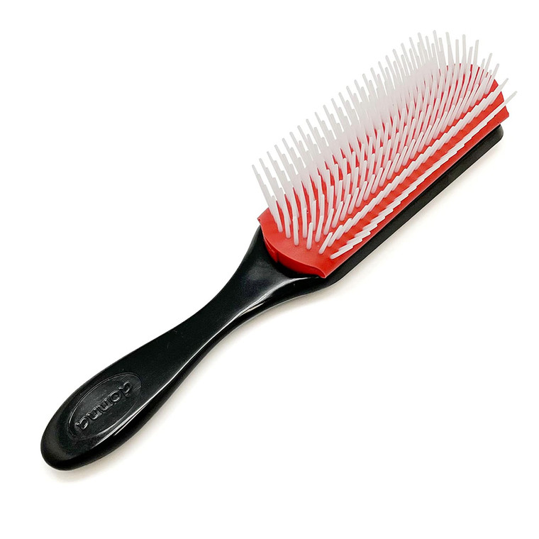 Donna Collection Large Styling Hair Brush for Curly Straight Wet and Detangler Brush for Women Black 1Ea