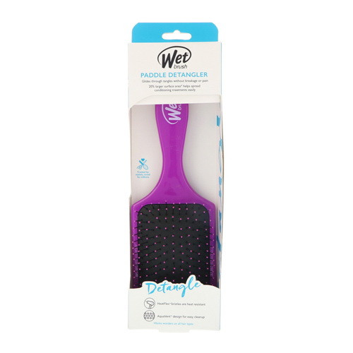 Wet Brush Paddle Detangler Hair Brush, Purple, 1 Ea