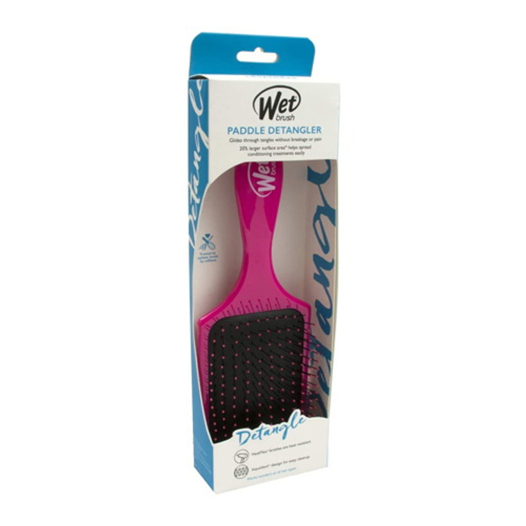 Wet Brush Paddle Detangler Hair Brush, Pink,  1 Ea