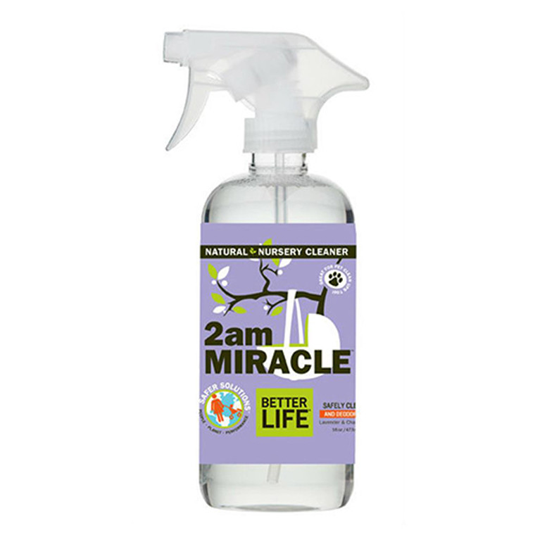 Better Life 2Am Miracle Natural Nursery Cleaner With Deodorizer, Lavender - 16 Oz