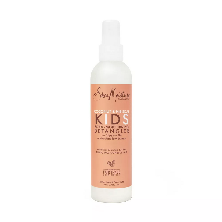 Shea Moisture Kids Hair Extra-Moisturizing Detangler, Coconut And Hibiscus, 8 Oz