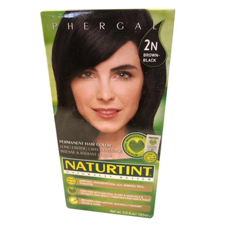 Naturtint Permanent Hair Colorant 2N Brown Black - 5.28 Oz