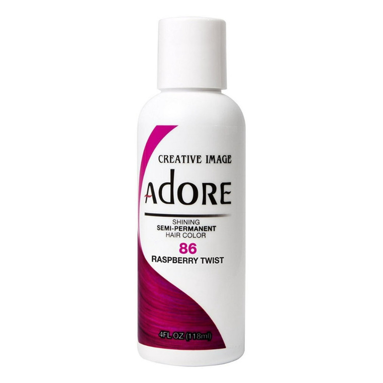 Adore Raspberry Twist Semi-Permanent Haircolor 86, 4 Oz