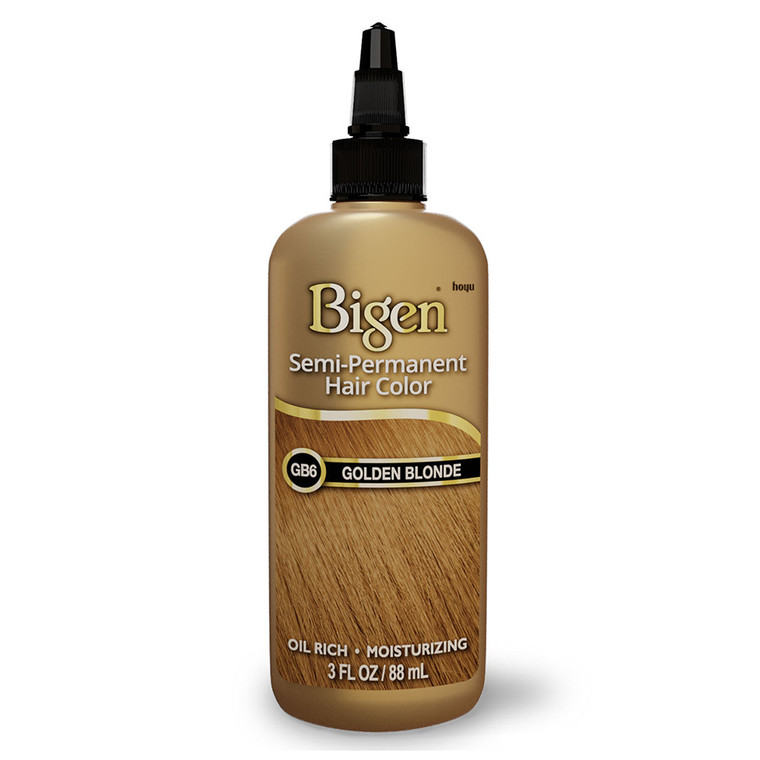 Bigen Semi-Permanent Haircolor #Gb6 Golden Blonde, 3 Oz