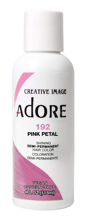 Adore Semi-Permanent Haircolor #192 Pink Petal, 4 Oz