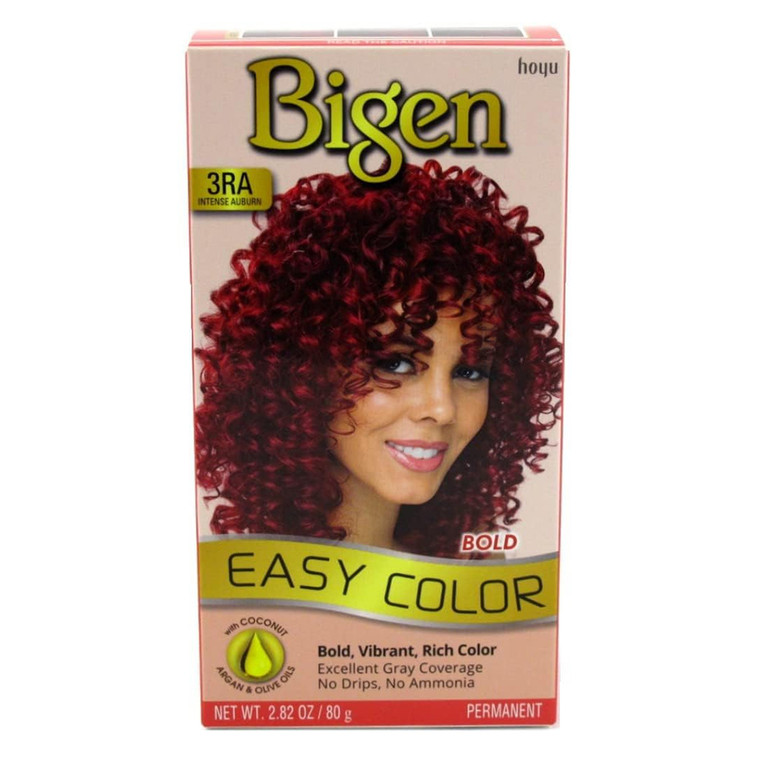 Bigen Easy Color Permanent #3RA Intense Auburn Kit, 1 Count