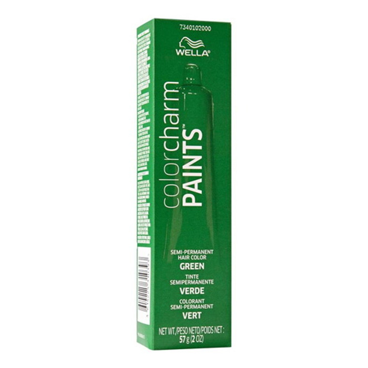 Wella Color Charm Paint Tube Green Hair Color, 2 Oz