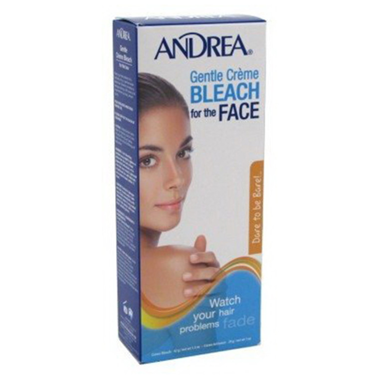 Andrea Gentle Creme Bleach For The Face - 1 Kit