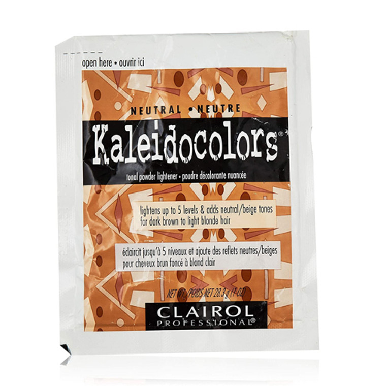 Clairol Professional Kaleidocolors Powder Lightener, Neutral, 1 Oz