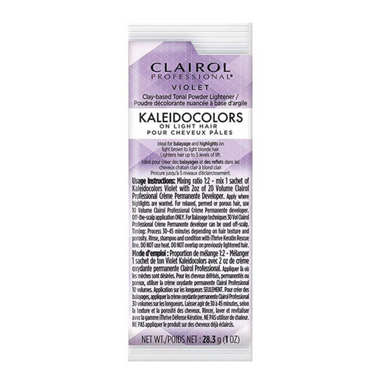 Clairol Professional Kaleidocolor Lightener powder, Violet, 1 Oz