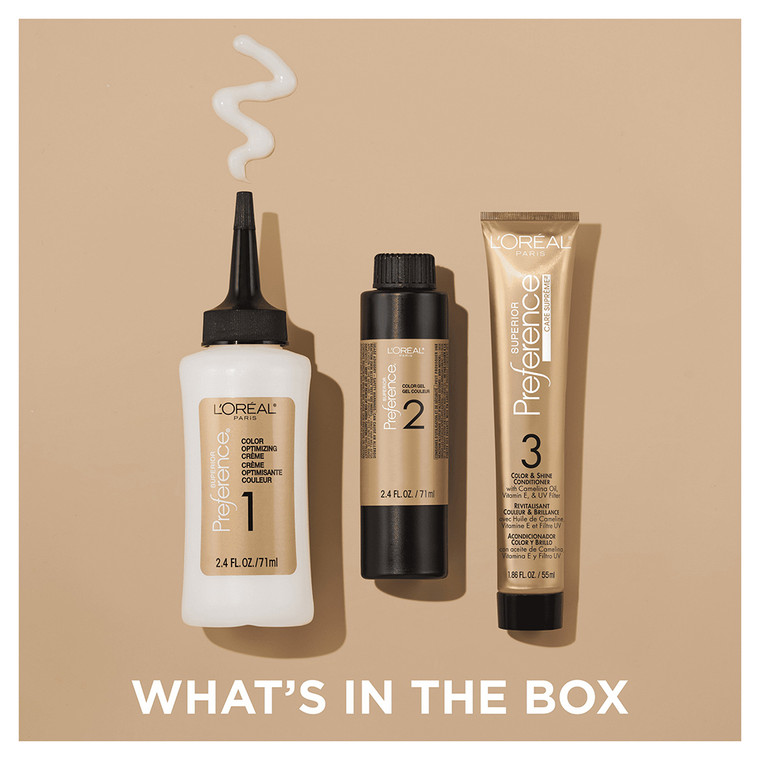 Loreal Superior Preference Hair Color, 9Gr Light Golden Reddish Blonde, 1 Ea